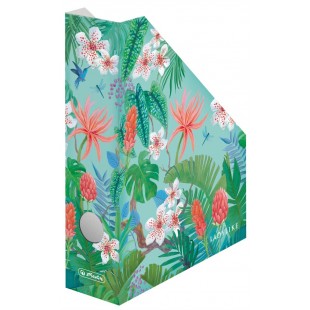 herlitz Porte-revues en carton ondulé Ladylike 'Jungle', A4