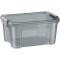 CEP Boîte de rangement SHADOW, 13 litres, translucide gris