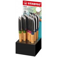 Présentoir x 12 stylos-plume STABILO Grow