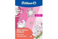 Pelikan Cahier de coloriage 'Ma licorne', A4, & 100 stickers