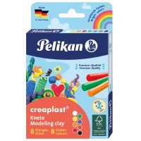 Pelikan Pâte à modeler pour enfants Creaplast, boîte pliante