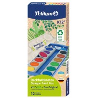 Pelikan Boîte de peinture K12 eco, 12 couleurs