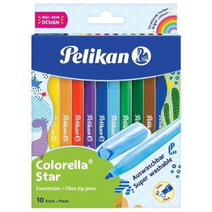 Pelikan Feutre colorella star, étui carton de 24