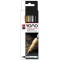 Marabu Feutre acrylique 'YONO', 0,5 - 1,4 mm, set de 4 METAL