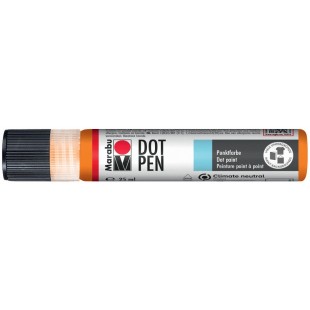 Marabu Peinture point à point Dot Pen, 25 ml, jaune