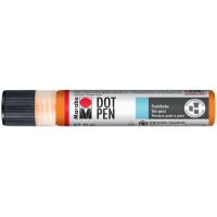 Marabu Peinture point à point Dot Pen, 25 ml, orange