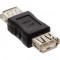 Adaptateur USB 2.0, InLine®, prise femelle A sur prise femelle A