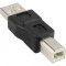 Adaptateur USB 2.0, InLine®, prise A sur prise B