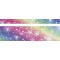 HEYDA Ruban adhésif décoratif 'Rainbow Pastel Glitter'
