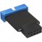 Adaptateur InLine® USB 2.0 à 3.0 Carte mère interne USB 2.0 vers embase à broches USB 3.0