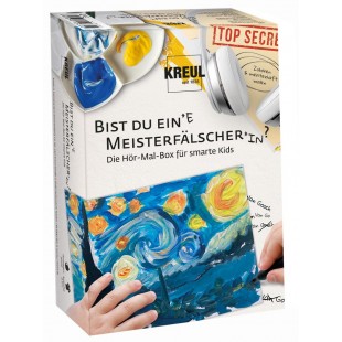 KREUL Kreativ-Set 'Meisterfälscher Box Sternennacht'