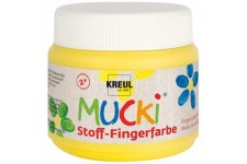 KREUL Gouache aux doigts textile 'MUCKI', 150 ml, rose