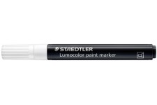 STAEDTLER Marqueur acrylique paint marker Lumocolor, blanc