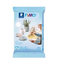 FIMO air Pâte à modeler durcissant à l'air, 500 g, gris