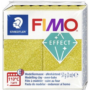 FIMO Pâte à modeler EFFECT, or rosé, 57 g