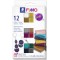 FIMO Set de pâte à modeler 'sparkle', set de 12