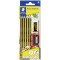 STAEDTLER Kit crayon Noris + gomme + taille-crayon GRATUIT