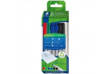 STAEDTLER Marqueur non permanent Lumocolor 316F, étui de 6