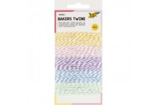 folia Ficelle décorative 'Bakers Twine PASTELL'