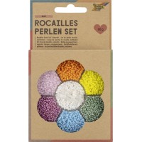 folia Set de perles de rocaille MULTICOLORE