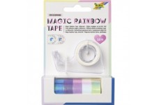 folia Film adhésif irisé Magic Rainbow Tape avec dévidoir
