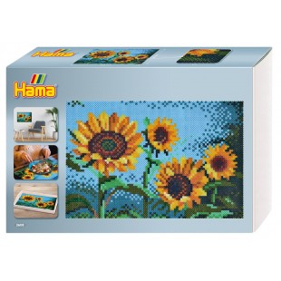 Hama Perles à repasser Art 'Tournesols', boîte cadeau