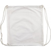 KNORR prandell Sac de sport en coton, 380 x 420 mm, blanc