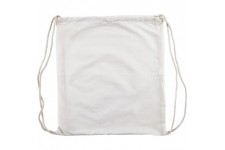 KNORR prandell Sac de sport en coton, 380 x 420 mm, blanc