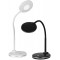 Hansa Lampe de bureau à LED Splash, socle, blanc