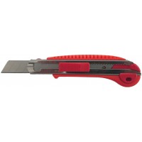 NT Cutter L-700RP, boîtier en plastique, lame 18 mm, rouge