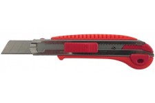 NT Cutter L-700RP, boîtier en plastique, lame 18 mm, rouge