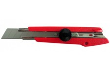 NT Cutter L-700RP, boîtier en plastique, 18 mm, rouge