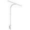 UNiLUX Lampe de bureau à LED STRATA, pied de serrage, blanc