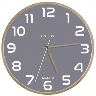 UNILUX Horloge murale à quartz 'BALTIC', bleu