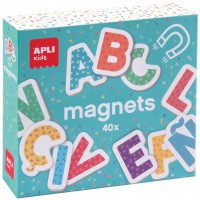 agipa Jeu de magnets 'ABC lettres', 40 magnets
