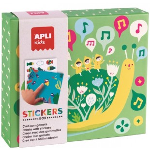 agipa Jeu de gommettes 'Liliputiens', 8 planches