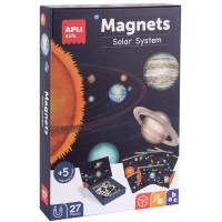 agipa Jeu de magnets 'Système solaire', 27 magnets