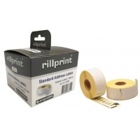 rillstab Rouleau d'étiquettes, 104 x 158 mm, blanc