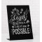 EUROPEL Présentoir de table L-Standard, A6, noir