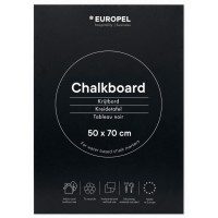 EUROPEL Ardoise sans cadre, 500 x 700 mm, noir