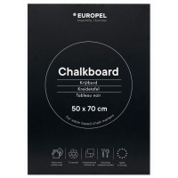EUROPEL Ardoise sans cadre, 600 x 840 mm, noir 