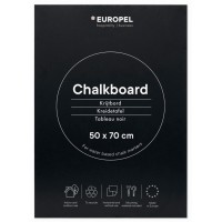 EUROPEL Ardoise sans cadre, 600 x 1.100 mm, noir