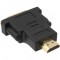 Adaptateur HDMI-DVI, InLine®, prise HDMI sur prise DVI femelle, contacts dorés