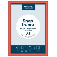 EUROPEL Cadre porte-affiche, A3, 25 mm, vert