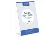 EUROPEL Présentoir de table Budget, A4 portrait, incliné