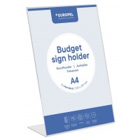 EUROPEL Présentoir de table Budget, A5 portrait, incliné