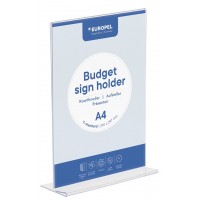 EUROPEL Présentoir de table Budget, A5, droit
