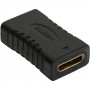 Adaptateur InLine® HDMI HDMI C femelle à femelle plaqué or