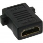 Adaptateur d'installation HDMI InLine® HDMI A femelle à femelle plaquée or, 4K2K