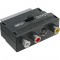 Adaptateur Scart, InLine®, Scart (in/out) à 3x Cinch fem. et 1x S-VHS Bu